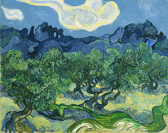 Les Oliviers, Van Gogh